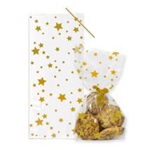 Picture of TREAT BAGS WITH GOLD STARS